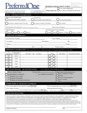 Member Enrollment Form