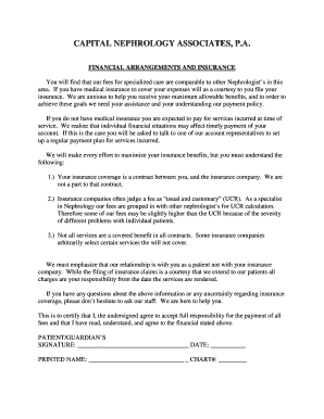 Patient Financial Responsibility Agreement