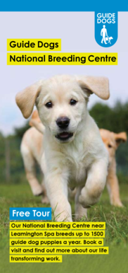 Guide Dogs National Breeding Centre Free Tour Request Form