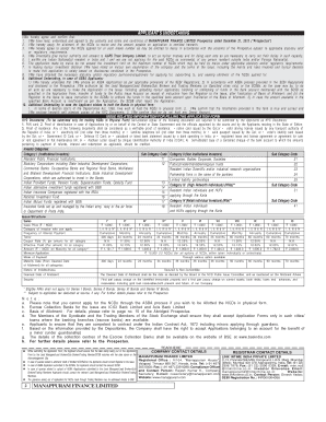 Applicant's Undertaking for NCDs