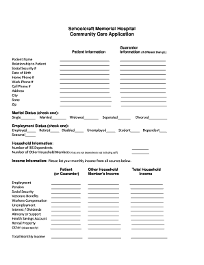 Community Care Application