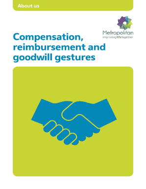 Metropolitan Reimbursement Claim Form