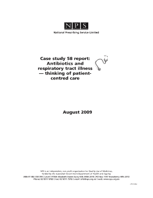 Case Study 58: Antibiotics and Respiratory Tract Illness