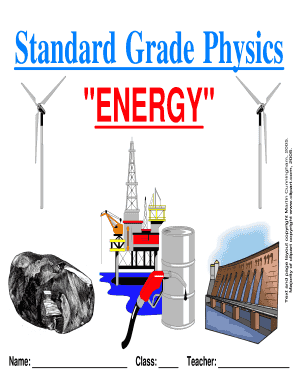 Physics Energy Worksheet