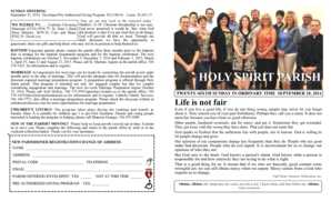 September 28 Bulletin - Holy Spirit - Saskatoon - holyspiritsaskatoon ca%2fsites%2fholyspiritsaskatoon