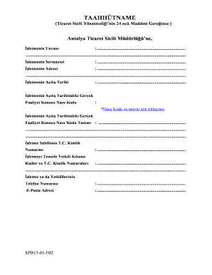 Business Pledge Form
