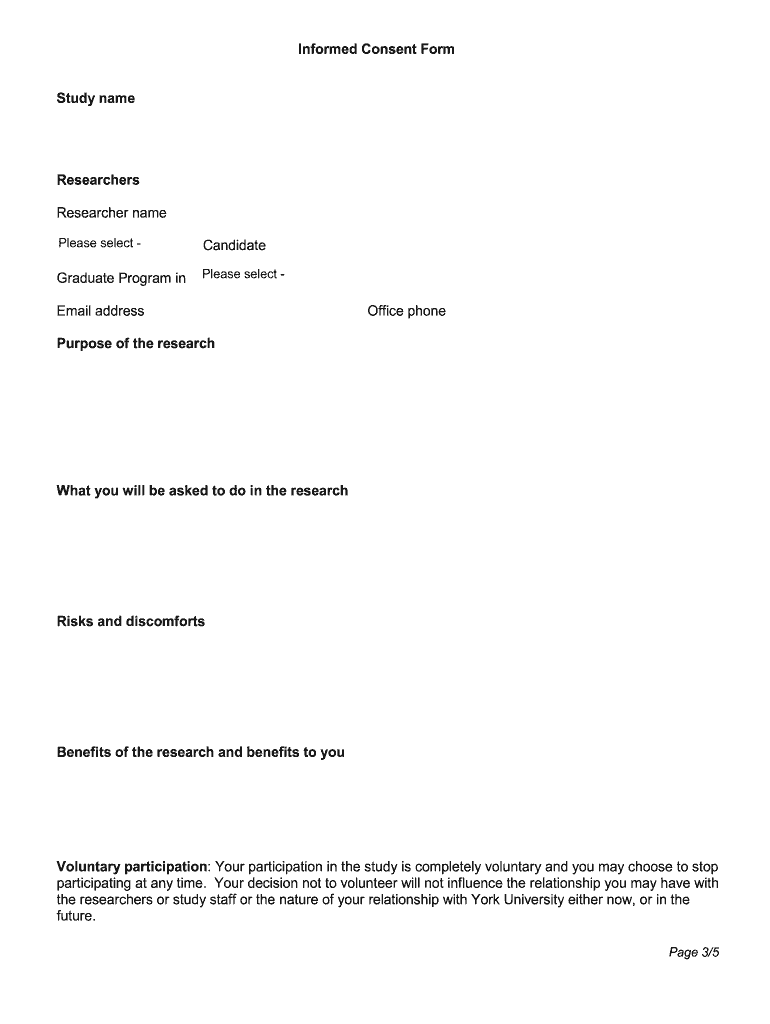 social work consent form template Preview on Page 1