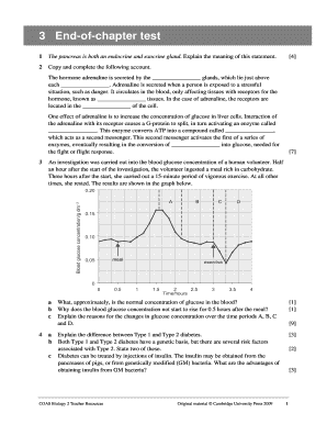 End-of-Chapter Biology Test