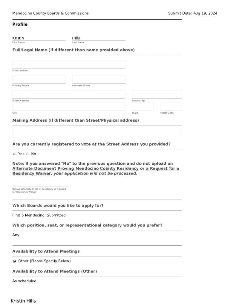 Form preview