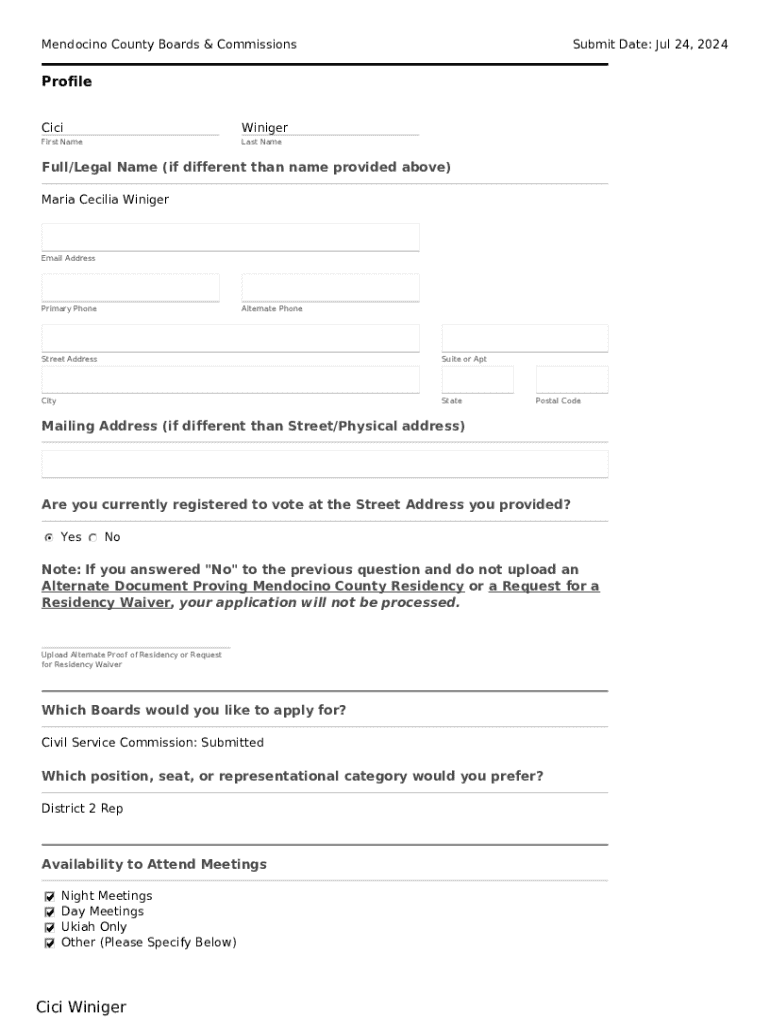 Form preview
