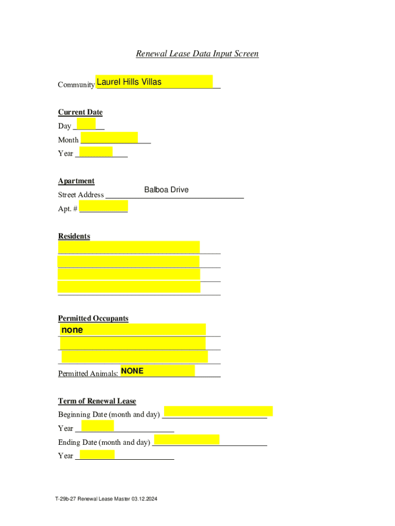 Form preview