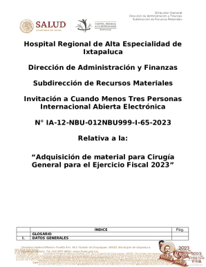 I. datos generales.