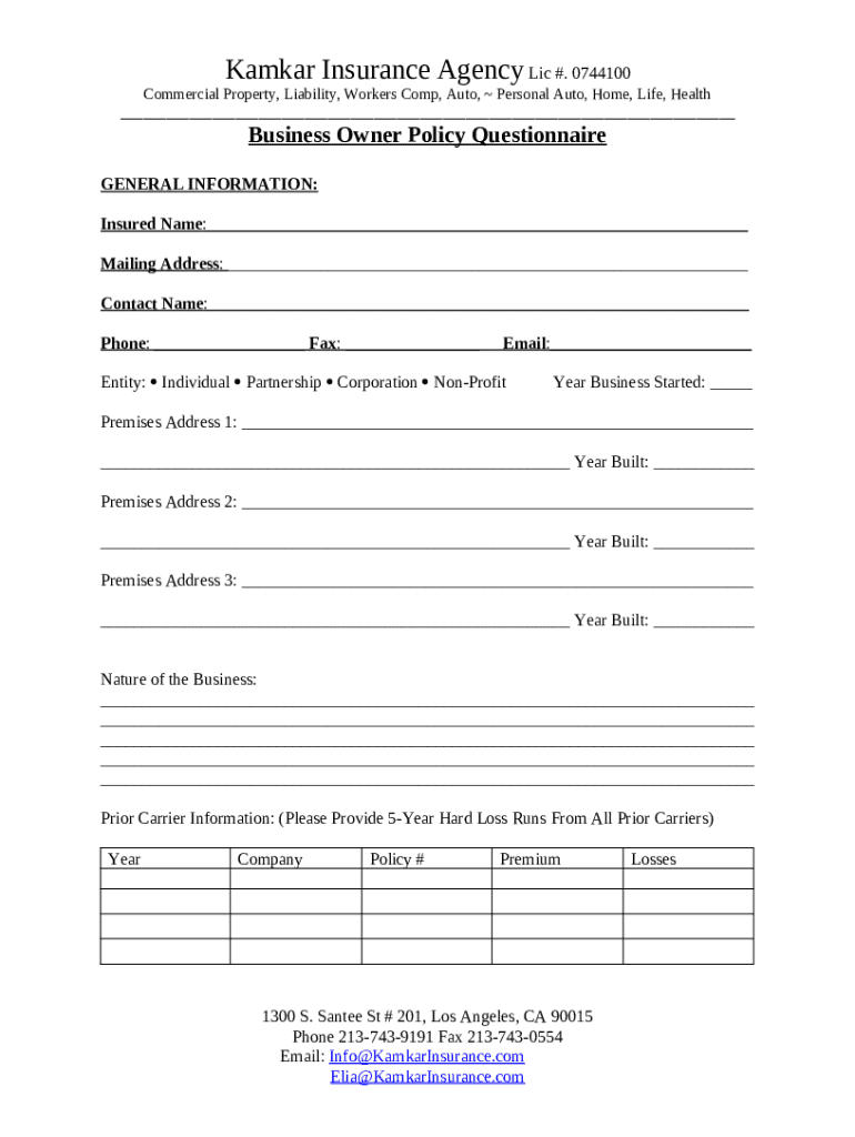 Form preview