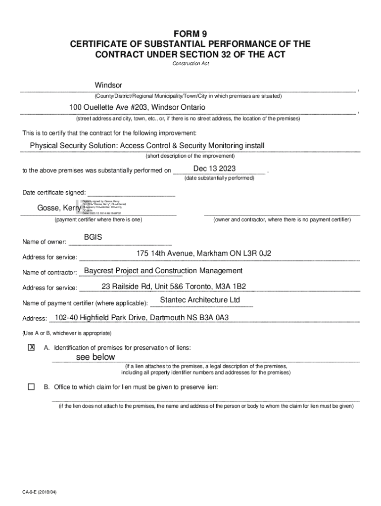 Form preview