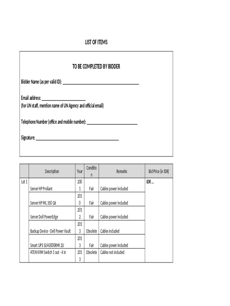 Form preview