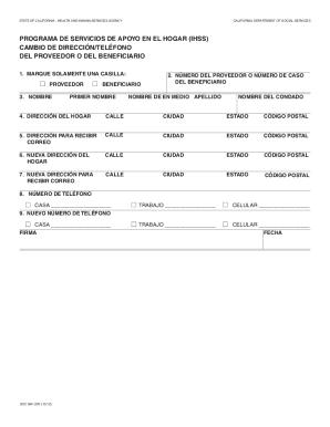Servicios de apoyo en el hogar (ihss) peticin ...