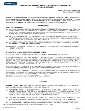 Redaccin y revisin de un acuerdo residencial o comercial