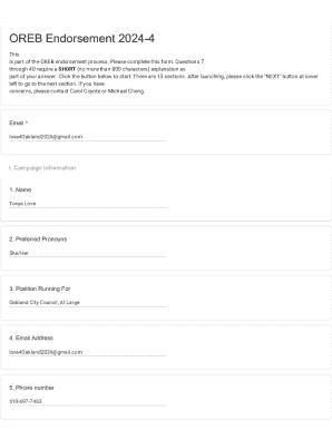 Form preview