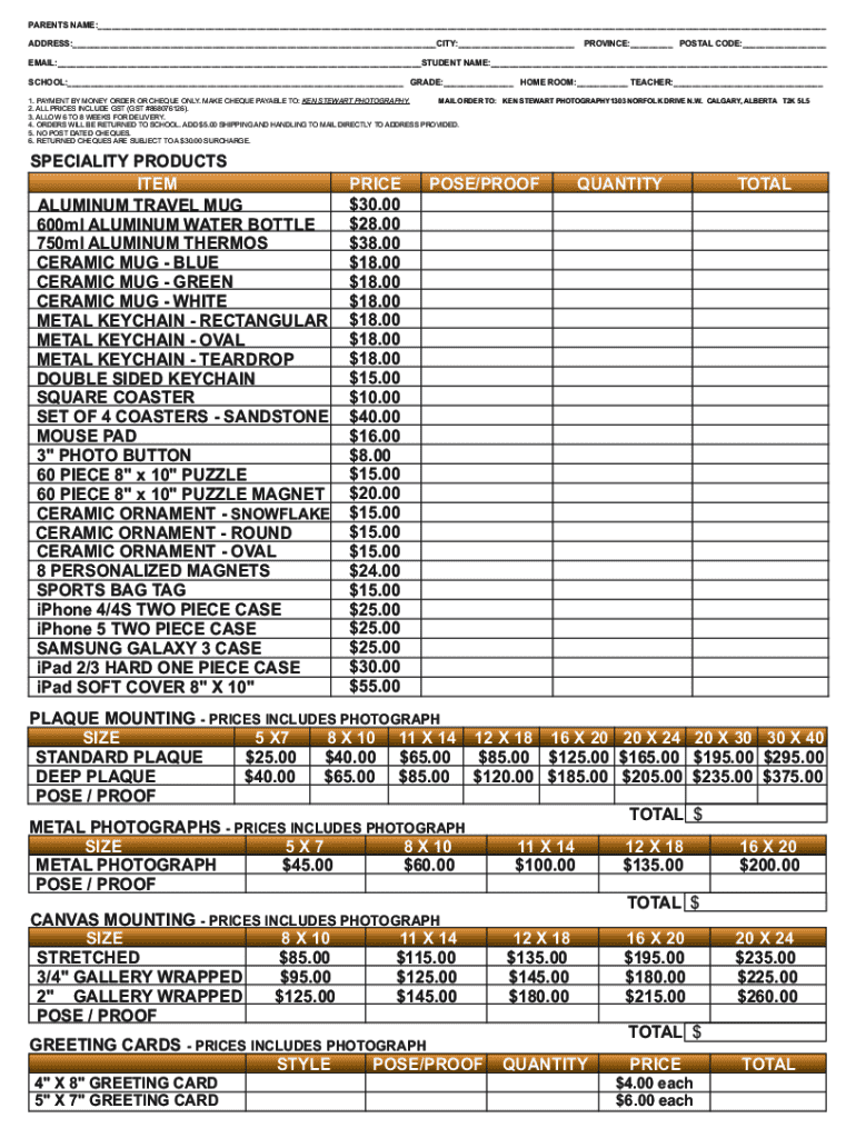 Form preview