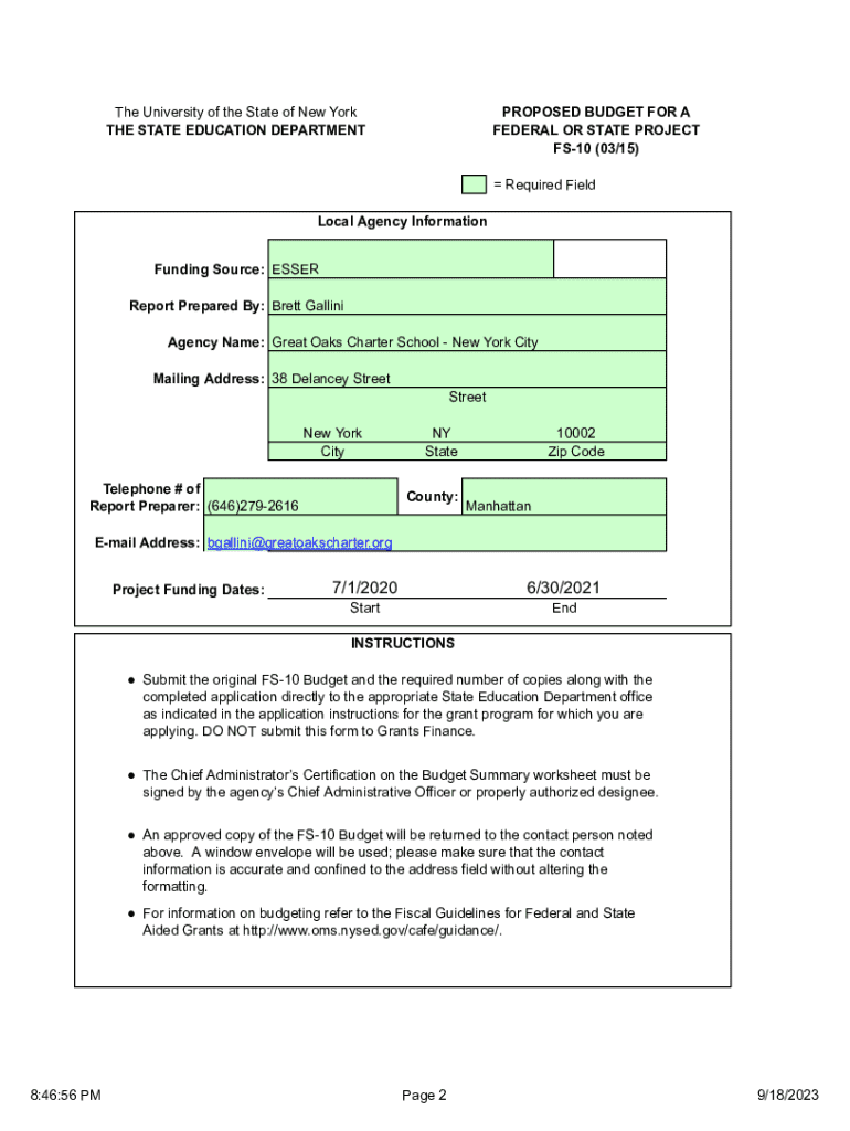 Form preview