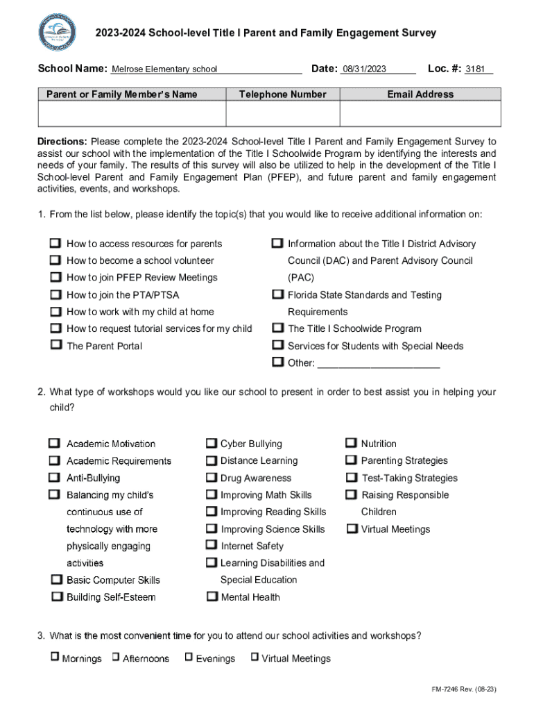 Form preview
