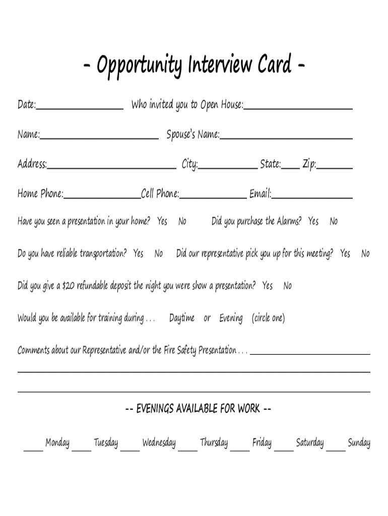 Form preview