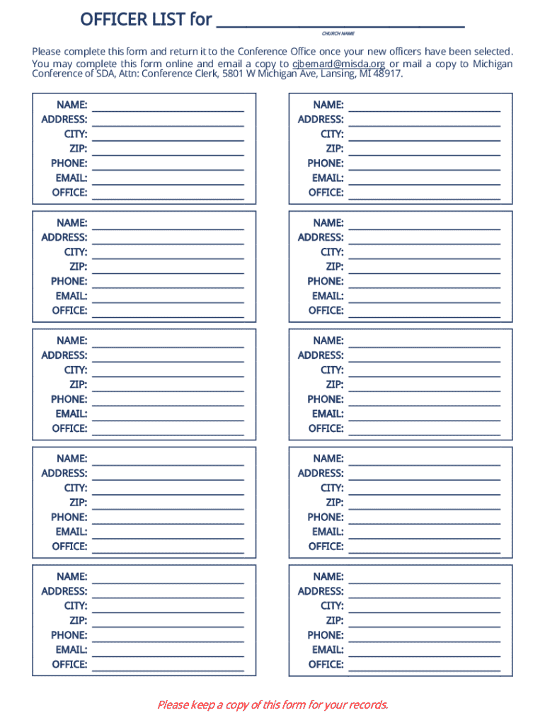 Form preview