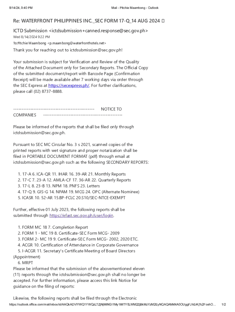 Form preview