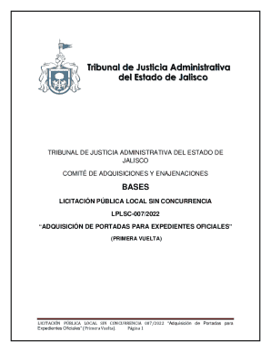 Ley de justicia administrativa del estado de jalisco