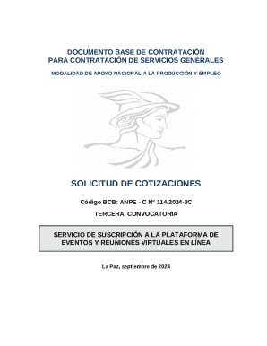 Servicio de suscripcin a la plataforma de eventos y reuniones virtuales en lnea