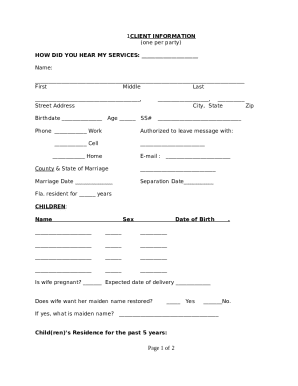 Form preview