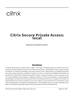Novedadescitrix secure private access: local