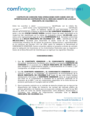 Mandato repo cdm - venta