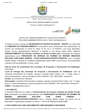 Licitaes - Secretaria de Estado da Sade do Piau - Sesapi