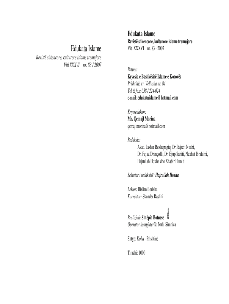 Form preview