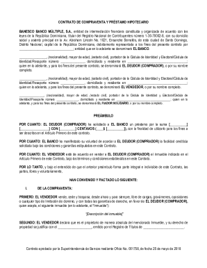 Contrato de prstamo con garanta cd banesco