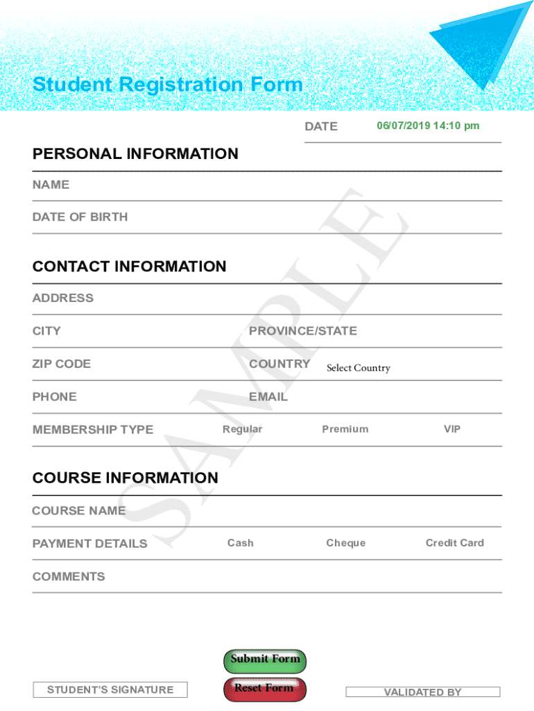 Form preview