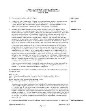 Those present were Jim Richmond, President, Jacqueline Muscarella, Secretary, Sheri Halwax and