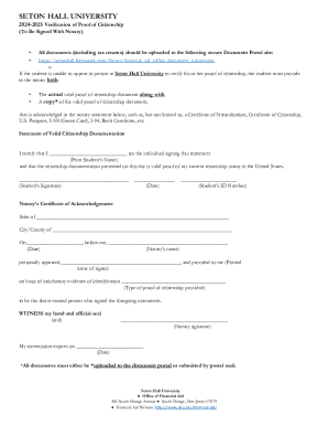 Verification of Proof of Citizenship