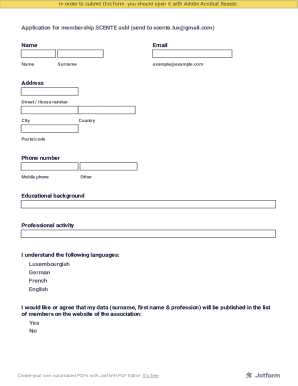 Form preview