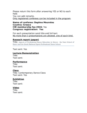 Form preview