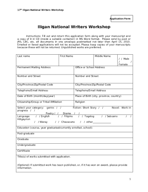 Form preview