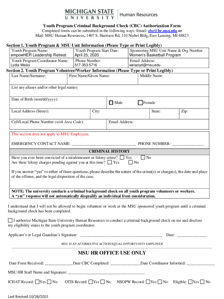 Form preview