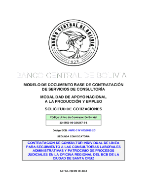 De servicios de consultora