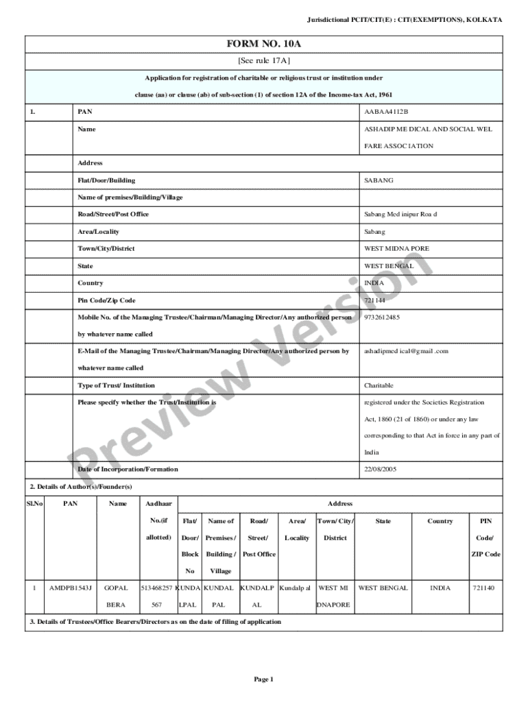 Form preview