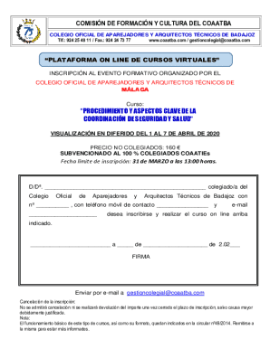 Procedimiento y aspectos clave de la ...