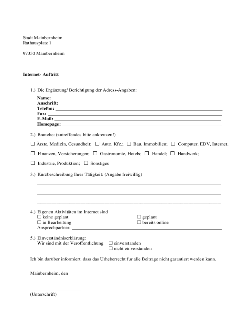 Form preview