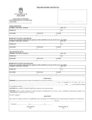Declaracin responsable y comunicacin previa para la instalacin de establecimientos destinados a actividades de servicios in
