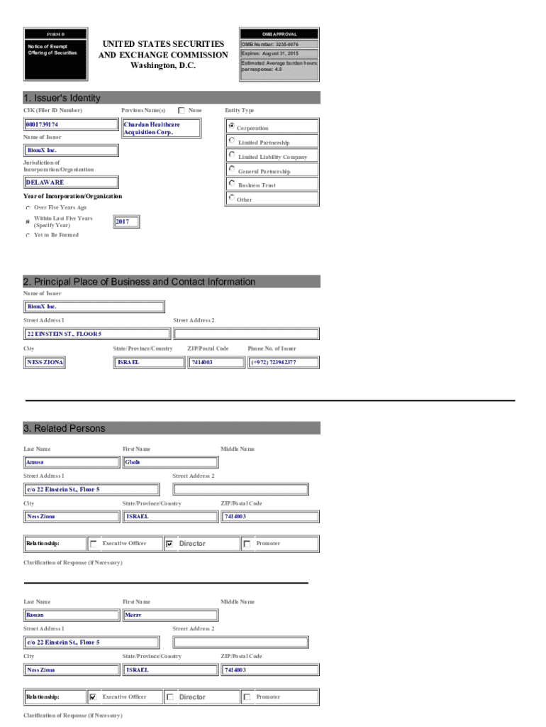 Form preview