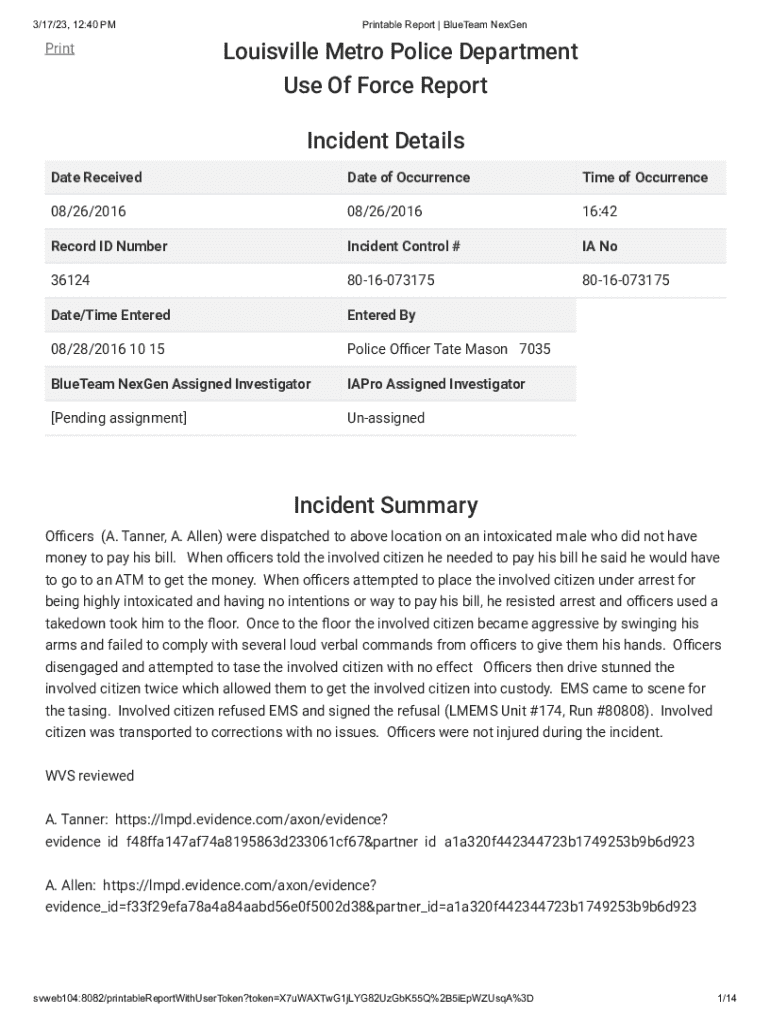Form preview